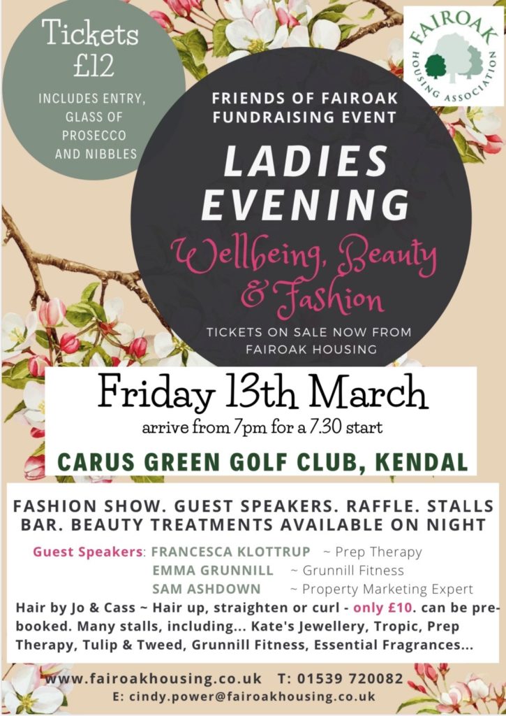 Ladies Evening – Wellbeing, Beauty & Fashion