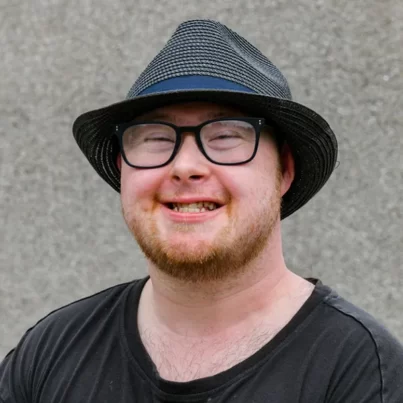 Happy smiling tenant of Fairoak Housing association